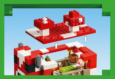 21270 - LEGO MINECRAFT - DOM GRZYBOWEJ KROWY 21270 - LEGO MINECRAFT - DOM GRZYBOWEJ KROWY