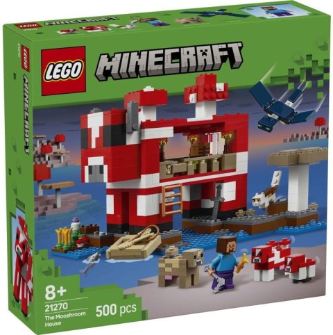 21270 - LEGO MINECRAFT - DOM GRZYBOWEJ KROWY 21270 - LEGO MINECRAFT - DOM GRZYBOWEJ KROWY
