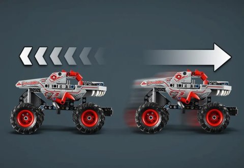 42200 - LEGO TECHNIC - MONSTER JAM™ THUNDERROARUS™ Z NAPĘDEM TYPU PULL-BACK 42200 - LEGO TECHNIC - MONSTER JAM™ THUNDERROARUS™ Z NAPĘDEM TYPU PULL-BACK