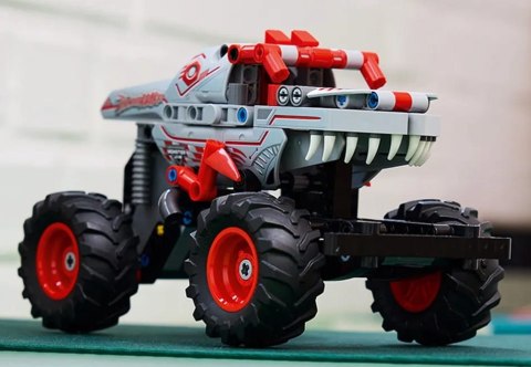 42200 - LEGO TECHNIC - MONSTER JAM™ THUNDERROARUS™ Z NAPĘDEM TYPU PULL-BACK 42200 - LEGO TECHNIC - MONSTER JAM™ THUNDERROARUS™ Z NAPĘDEM TYPU PULL-BACK