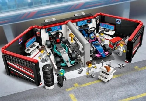 60444 - LEGO CITY - F1® GARAŻ I BOLIDY MERCEDES-AMG I ALPINE 60444 - LEGO CITY - F1® GARAŻ I BOLIDY MERCEDES-AMG I ALPINE