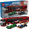 60445 - LEGO CITY - F1® CIĘŻARÓWKA Z BOLIDAMI RB20 I AMR24 F1®