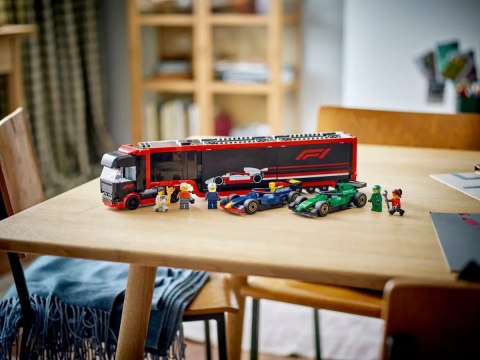 60445 - LEGO CITY - F1® CIĘŻARÓWKA Z BOLIDAMI RB20 I AMR24 F1® 60445 - LEGO CITY - F1® CIĘŻARÓWKA Z BOLIDAMI RB20 I AMR24 F1®