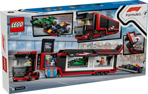60445 - LEGO CITY - F1® CIĘŻARÓWKA Z BOLIDAMI RB20 I AMR24 F1® 60445 - LEGO CITY - F1® CIĘŻARÓWKA Z BOLIDAMI RB20 I AMR24 F1®
