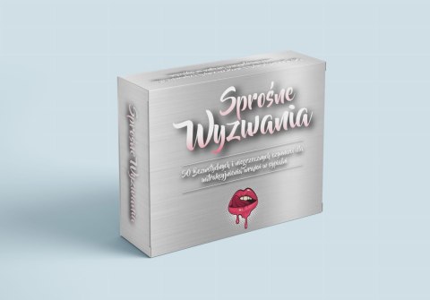 GRA KARCIANA DLA DOROSŁYCH - SPROŚNE WYZWANIA GRA KARCIANA DLA DOROSŁYCH - SPROŚNE WYZWANIA
