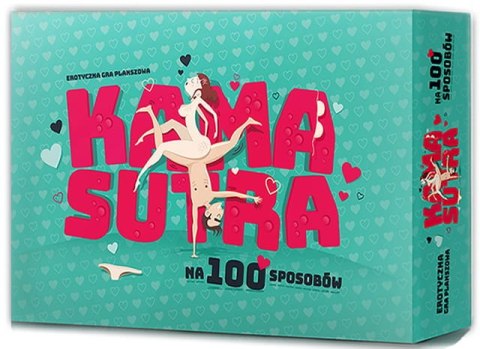 GRA PLANSZOWA DLA DOROSŁYCH - KAMASUTRA NA 100 SPOSOBÓW GRA PLANSZOWA DLA DOROSŁYCH - KAMASUTRA NA 100 SPOSOBÓW