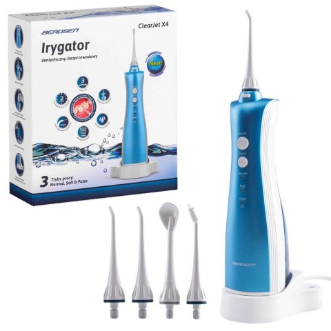 IRYGATOR DENTYSTYCZNY BEZPRZEWODOWY BERDSEN CLEARJET X4 IRYGATOR DENTYSTYCZNY BEZPRZEWODOWY BERDSEN CLEARJET X4