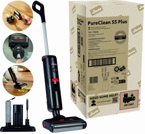 ODKURZACZ MYJĄCY VILEDA PURE CLEAN S5 PLUS ODKURZACZ MYJĄCY VILEDA PURE CLEAN S5 PLUS