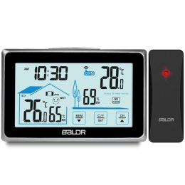 STACJA POGODOWA Z WYŚWIETLACZEM BD-910 CZARNA