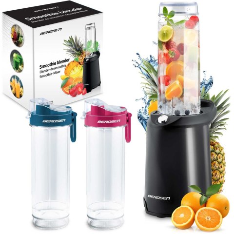 BLENDER SMOOTHIE 350W BD-752 BERDSEN CZARNY BLENDER SMOOTHIE 350W BD-752 BERDSEN CZARNY