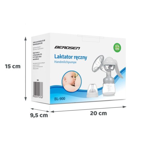 LAKTATOR RĘCZNY Z AKCESORIAMI BERDSEN BL-907 LAKTATOR RĘCZNY Z AKCESORIAMI BERDSEN BL-907