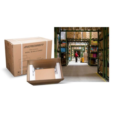 OKAP KUCHENNY KOMINOWY 60 CM BERDSEN BT-215 CZARNY OKAP KUCHENNY KOMINOWY 60 CM BERDSEN BT-215 CZARNY