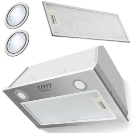 OKAP KUCHENNY PODSZAFKOWY 60 CM INOX BE-50