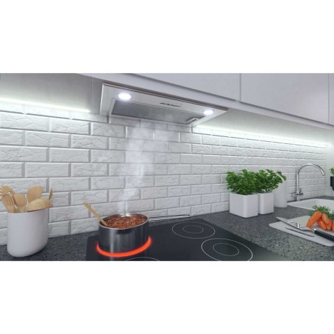 OKAP KUCHENNY PODSZAFKOWY 60 CM INOX BE-50 OKAP KUCHENNY PODSZAFKOWY 60 CM INOX BE-50