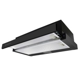 OKAP KUCHENNY TELESKOPOWY 50CM CZARNY BT-234