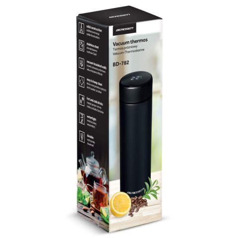 TERMOS PRÓŻNIOWY 420 ML BD-782 CZARNY TERMOS PRÓŻNIOWY 420 ML BD-782 CZARNY