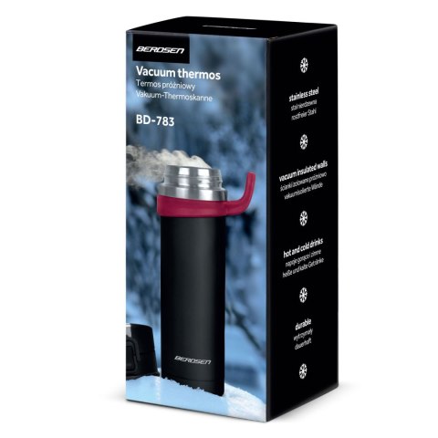 TERMOS PRÓŻNIOWY 450 ML BD-783 CZARNY TERMOS PRÓŻNIOWY 450 ML BD-783 CZARNY