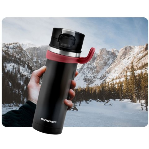 TERMOS PRÓŻNIOWY 450 ML BD-783 CZARNY TERMOS PRÓŻNIOWY 450 ML BD-783 CZARNY