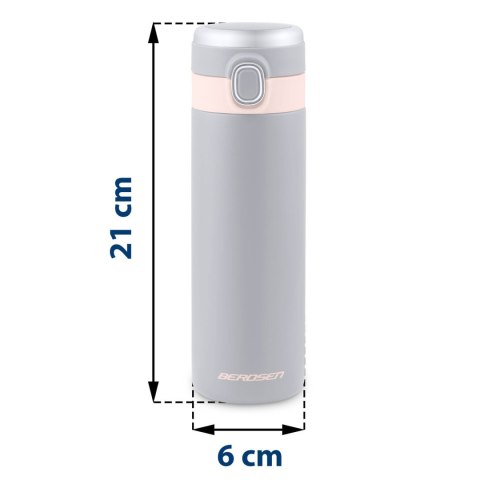 TERMOS PRÓŻNIOWY 450 ML BD-786 SZARY TERMOS PRÓŻNIOWY 450 ML BD-786 SZARY