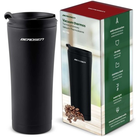 TERMOS PRÓŻNIOWY 470 ML BD-785 CZARNY TERMOS PRÓŻNIOWY 470 ML BD-785 CZARNY