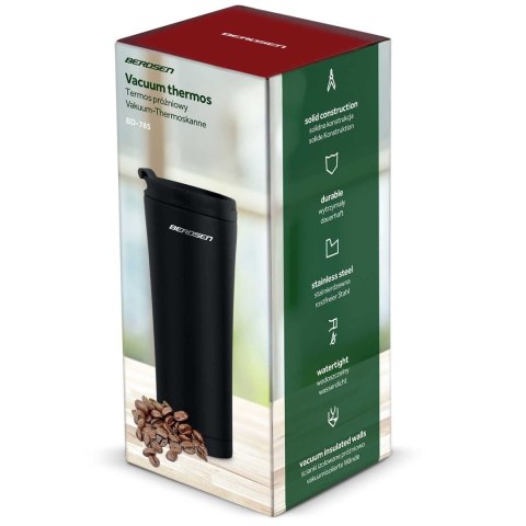 TERMOS PRÓŻNIOWY 470 ML BD-785 CZARNY TERMOS PRÓŻNIOWY 470 ML BD-785 CZARNY
