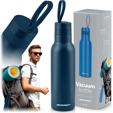 TERMOS PRÓŻNIOWY 500 ML BD-787 GRANATOWY TERMOS PRÓŻNIOWY 500 ML BD-787 GRANATOWY