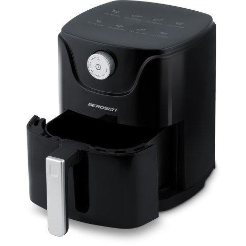 FRYTKOWNICA BEZTŁUSZCZOWA AIR FRYER BERDSEN BD-654 CZARNA FRYTKOWNICA BEZTŁUSZCZOWA AIR FRYER BERDSEN BD-654 CZARNA