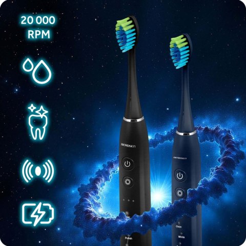SZCZOTECZKA SONICZNA DO ZĘBÓW ZESTAW 2 SZT BERDSEN GALAXY DUO SZCZOTECZKA SONICZNA DO ZĘBÓW ZESTAW 2 SZT BERDSEN GALAXY DUO
