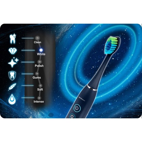 SZCZOTECZKA SONICZNA DO ZĘBÓW ZESTAW 2 SZT BERDSEN GALAXY DUO SZCZOTECZKA SONICZNA DO ZĘBÓW ZESTAW 2 SZT BERDSEN GALAXY DUO