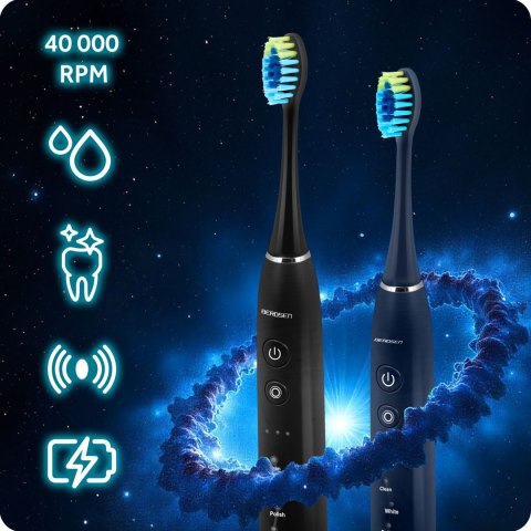 SZCZOTECZKA SONICZNA DO ZĘBÓW ZESTAW 2 SZT BERDSEN GALAXY DUO SZCZOTECZKA SONICZNA DO ZĘBÓW ZESTAW 2 SZT BERDSEN GALAXY DUO