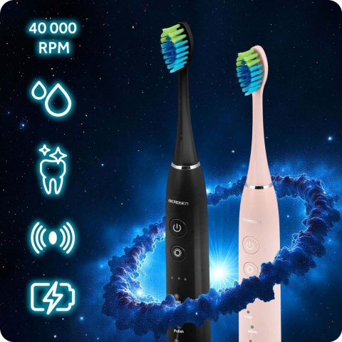 SZCZOTECZKA SONICZNA DO ZĘBÓW ZESTAW 2 SZT BERDSEN GALAXY DUO SZCZOTECZKA SONICZNA DO ZĘBÓW ZESTAW 2 SZT BERDSEN GALAXY DUO