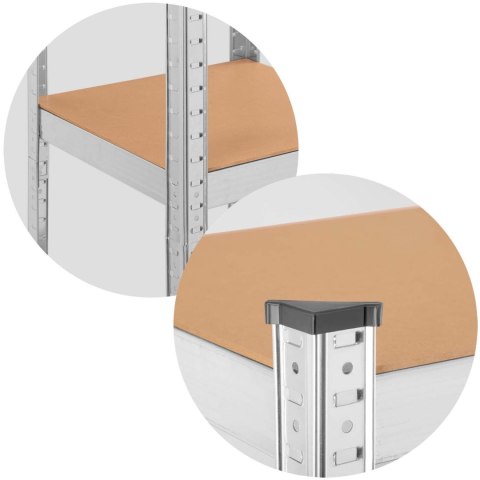 REGAŁ METALOWY MAGAZYNOWY 180 X 40 X 40 HUMBERG 4819 REGAŁ METALOWY MAGAZYNOWY 180 X 40 X 40 HUMBERG 4819
