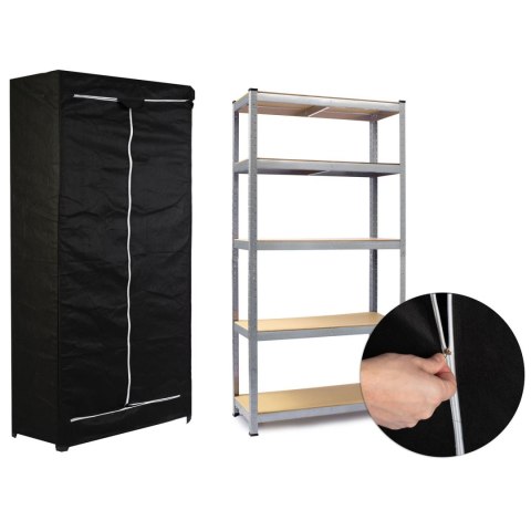 REGAŁ METALOWY MAGAZYNOWY 180 X 90 X 40 CM HUMBERG HR-812 + POKROWIEC GRATIS REGAŁ METALOWY MAGAZYNOWY 180 X 90 X 40 CM HUMBERG HR-812 + POKROWIEC GRATIS