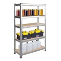 REGAŁ METALOWY MAGAZYNOWY 180 X 90 X 40 CM HUMBERG HR-812 + POKROWIEC GRATIS