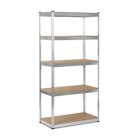REGAŁ METALOWY MAGAZYNOWY 183 X 90 X 45 CM HUMBERG HR-700 SREBRNY REGAŁ METALOWY MAGAZYNOWY 183 X 90 X 45 CM HUMBERG HR-700 SREBRNY