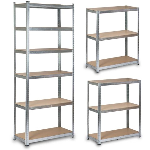 REGAŁ METALOWY MAGAZYNOWY 222 X 90 X 40 CM HUMBERG HR-814 REGAŁ METALOWY MAGAZYNOWY 222 X 90 X 40 CM HUMBERG HR-814