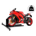 STOJAK MOTOCYKLOWY NA PRZEDNIE KOŁO MT3 CZARNY