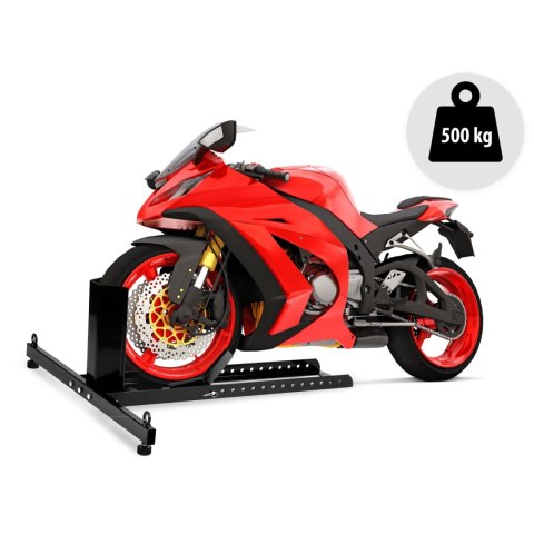 STOJAK MOTOCYKLOWY NA PRZEDNIE KOŁO MT3 CZARNY STOJAK MOTOCYKLOWY NA PRZEDNIE KOŁO MT3 CZARNY