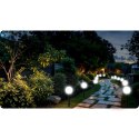 LAMPKA SOLARNA BIAŁA KULA 4SZT ILUMEN LS-102