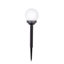 LAMPKA SOLARNA BIAŁA KULA 4SZT ILUMEN LS-102