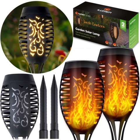 LAMPKA SOLARNA POCHODNIA 2SZT ILUMEN LS-100 LAMPKA SOLARNA POCHODNIA 2SZT ILUMEN LS-100