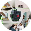 LASER KRZYŻOWY W WALIZCE + AKCESORIA HUMBERG HM-170