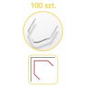 ZSZYWKI DO SPAWARKI DO PLASTIKU 100 SZT TYP D HUMBERG