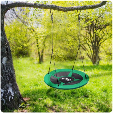 HUŚTAWKA BOCIANIE GNIAZDO SWINGO XXL ZIELONA 95 CM HUŚTAWKA BOCIANIE GNIAZDO SWINGO XXL ZIELONA 95 CM