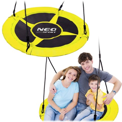 HUŚTAWKA BOCIANIE GNIAZDO SWINGO XXL ŻÓŁTA 95 CM HUŚTAWKA BOCIANIE GNIAZDO SWINGO XXL ŻÓŁTA 95 CM