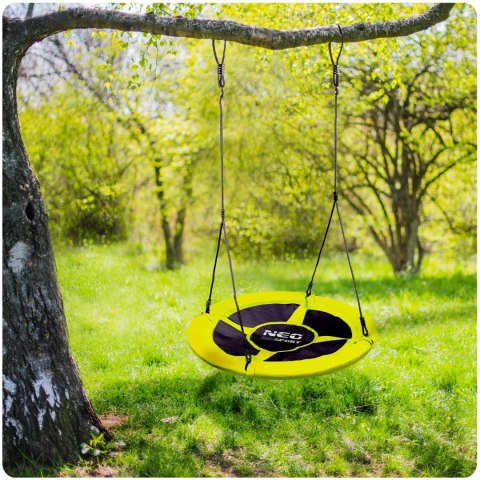 HUŚTAWKA BOCIANIE GNIAZDO SWINGO XXL ŻÓŁTA 95 CM HUŚTAWKA BOCIANIE GNIAZDO SWINGO XXL ŻÓŁTA 95 CM