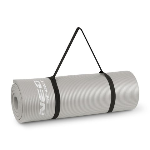 MATA DO ĆWICZEŃ 183 X 60 CM NEO-SPORT - 192200 SZARA MATA DO ĆWICZEŃ 183 X 60 CM NEO-SPORT - 192200 SZARA