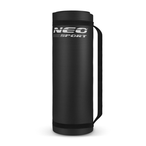 MATA DO ĆWICZEŃ GRUBA 183 X 60 CM NEO-SPORT - 192300 CZARNA MATA DO ĆWICZEŃ GRUBA 183 X 60 CM NEO-SPORT - 192300 CZARNA
