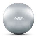 PIŁKA DO ĆWICZEŃ 75 CM NS-952 SREBRNA