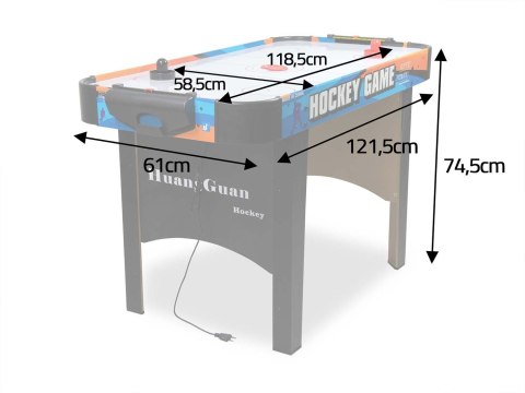 STÓŁ DO GRY CYMBERGAJ AIR HOCKEY NAJWIĘKSZY NS-425 STÓŁ DO GRY CYMBERGAJ AIR HOCKEY NAJWIĘKSZY NS-425